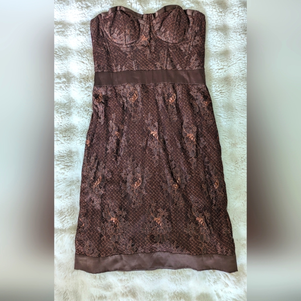Vintage Milly Bergdorf Goodman Corset Lace Dress